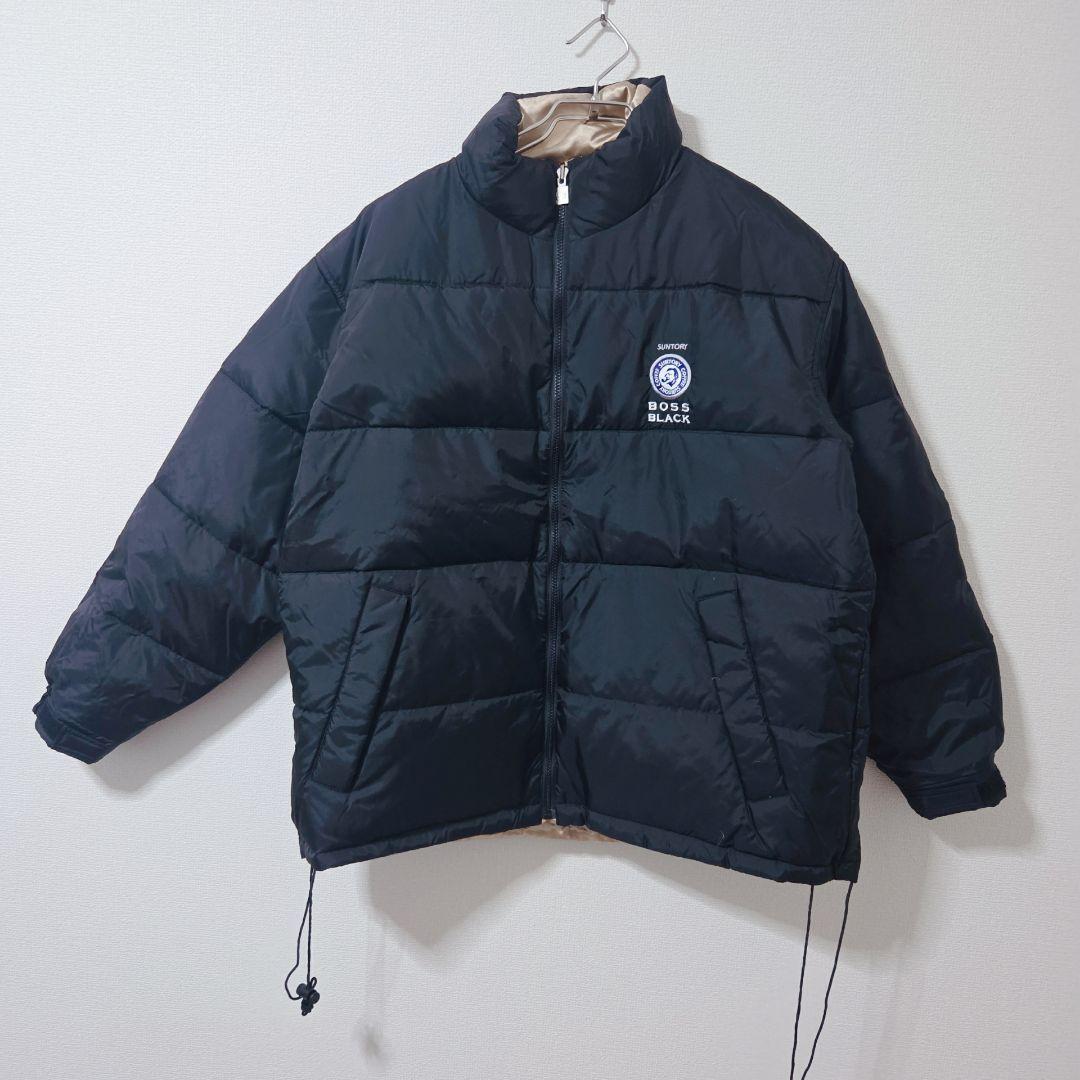【新品未使用/幻の金黒】ボスジャン リバーシブル ダウンジャケット 非売品 希少