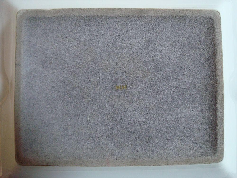 エルメス　HERMES　　灰皿　アッシュトレイ 葉っぱと走る犬