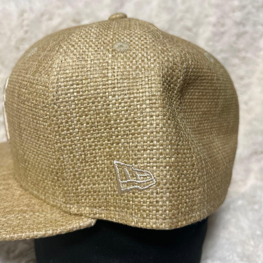 【新品】ニューエラ ✖️ニューヨーク・ヤンキース　ペーパーストロー　キャップ