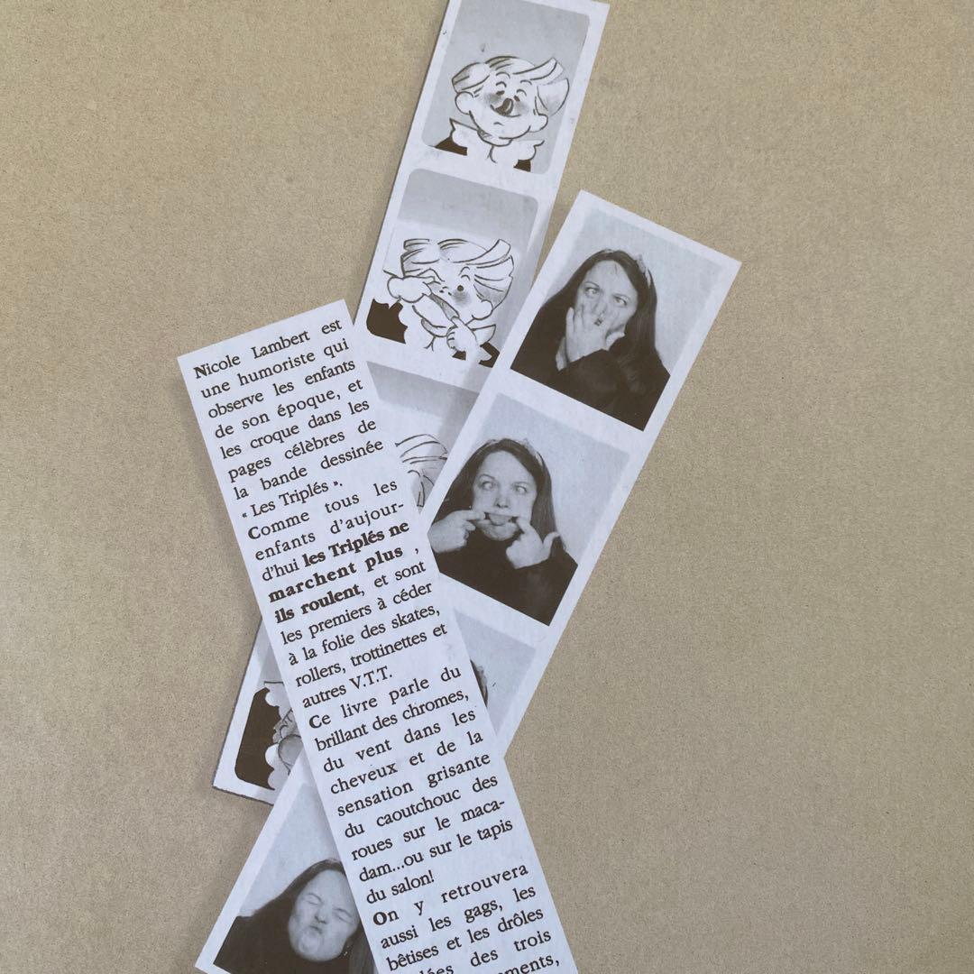 【著者サイン入？】Les Triples ～三つ子ちゃん～ フランス語版絵本