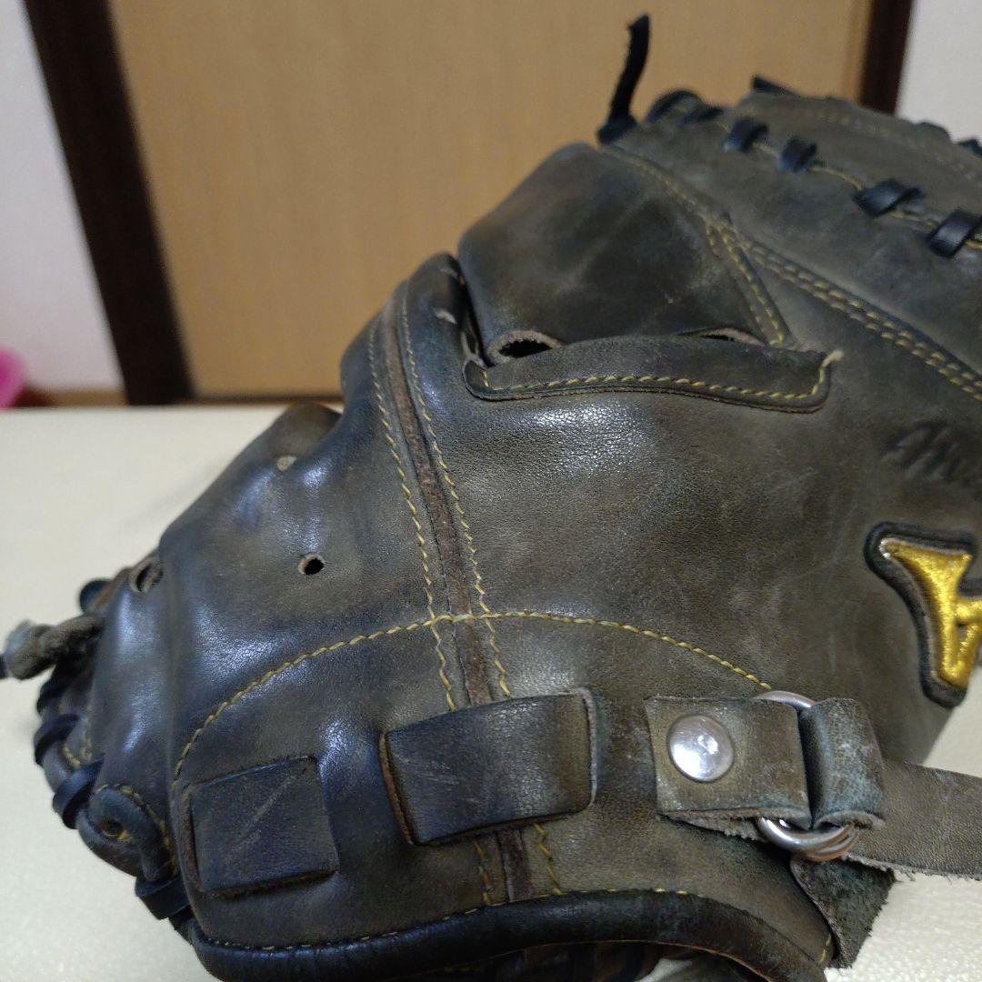 ミズノプロ　一般軟式用キャッチャーミット　レース交換