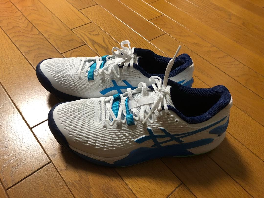 アシックス　テニスシューズ　ゲルリソリューション9 26.5cm オールコート