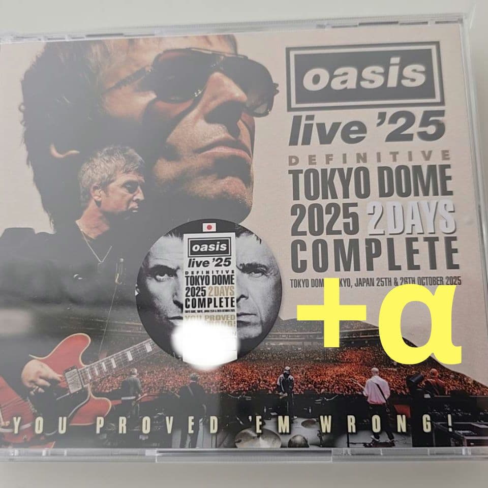 オアシス oasis DEFINITIVE 2DAYS＋α　全6CD＋2DVD