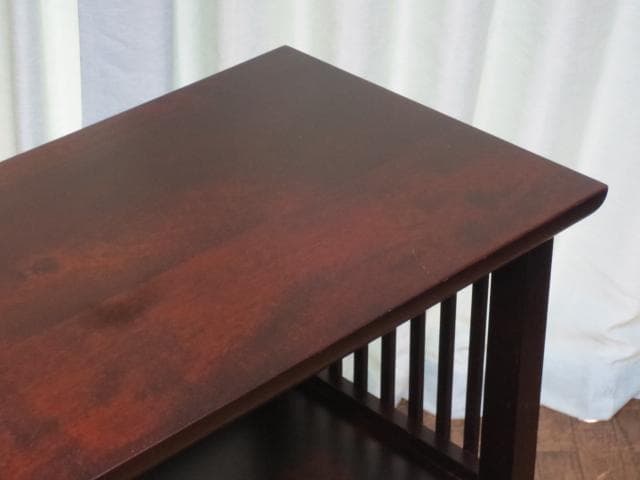 北海道民芸家具 樺 無垢材 HM117 格子 書棚/本棚/飾り棚/クラインテリア