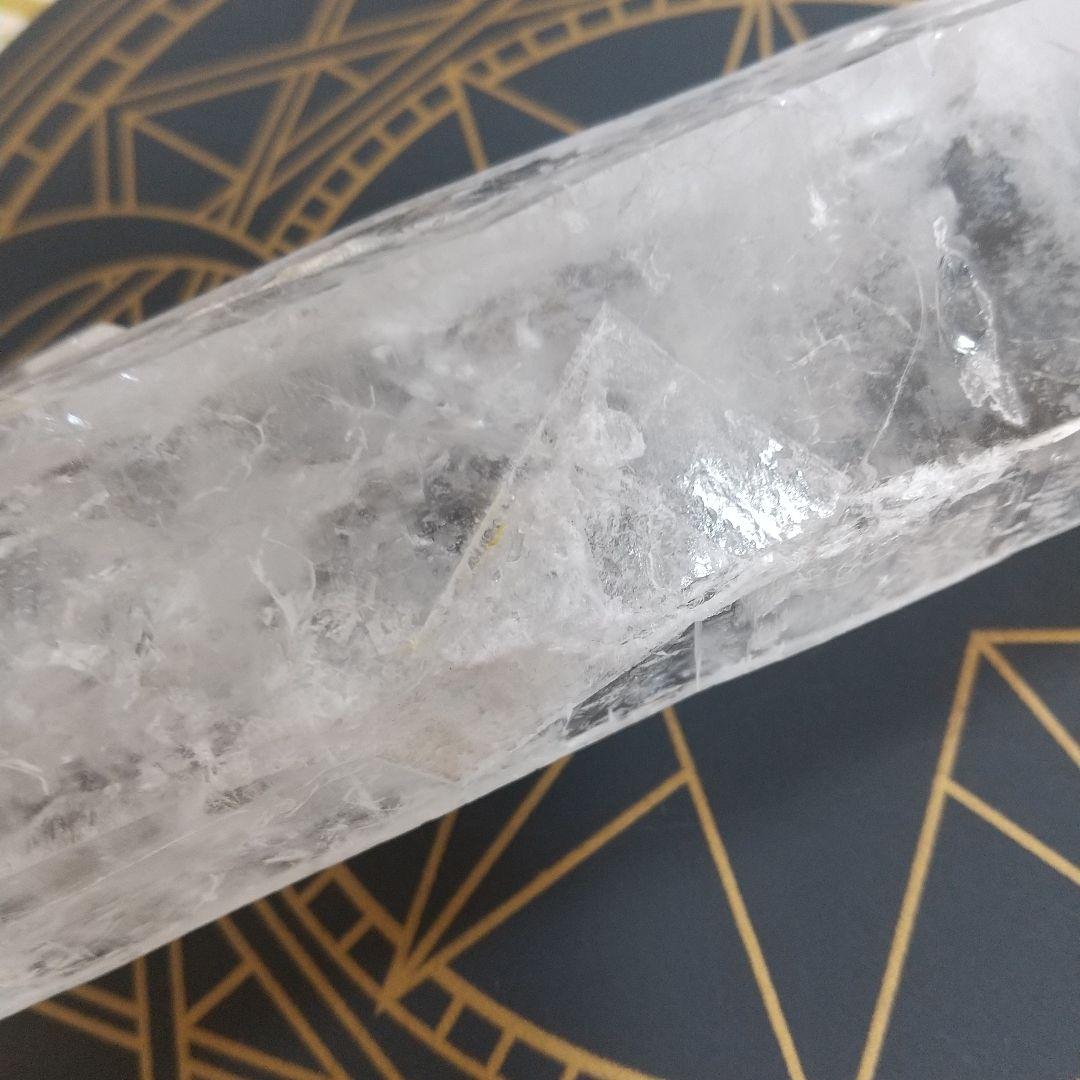 モンゴル産 レーザークォーツ エンジェルラダー クォーツインクォーツ