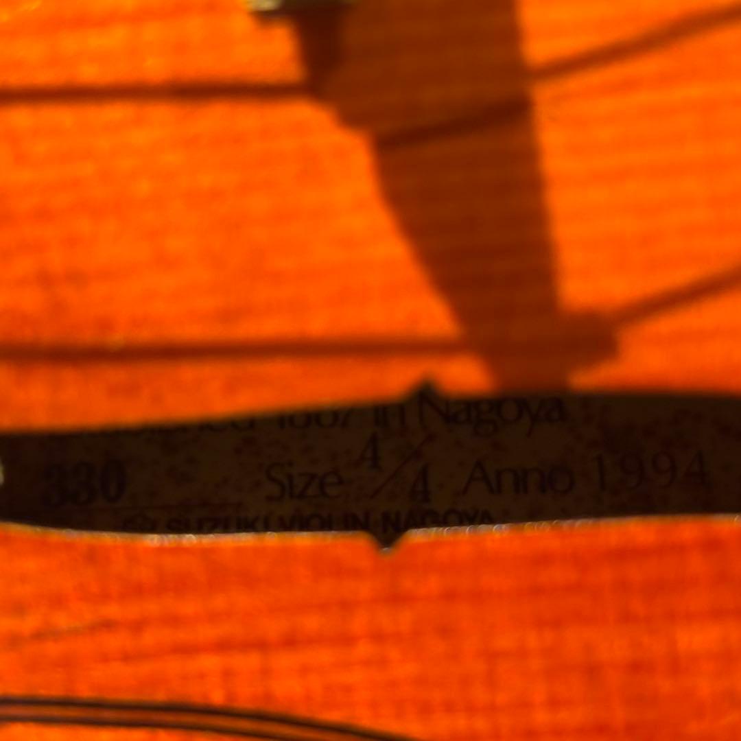 SUZUKI バイオリン 330 4/4 Anno 1994 スズキ