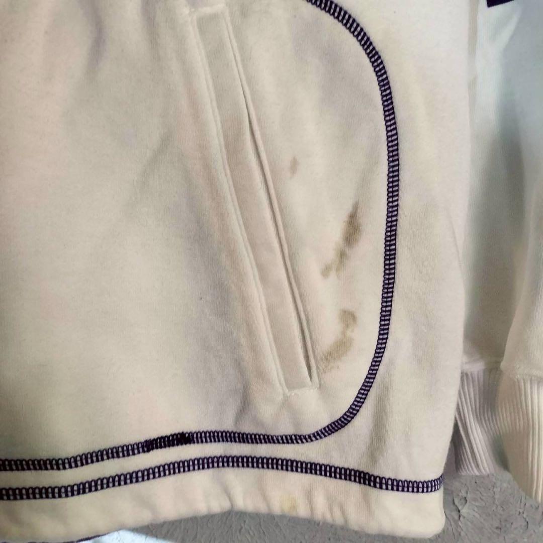 adidas アディダス 80s後期〜90s スウェット　パーカー　刺繍ロゴ