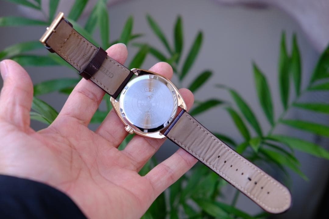 CITIZEN BU4013-07H eco drive Gold 美品