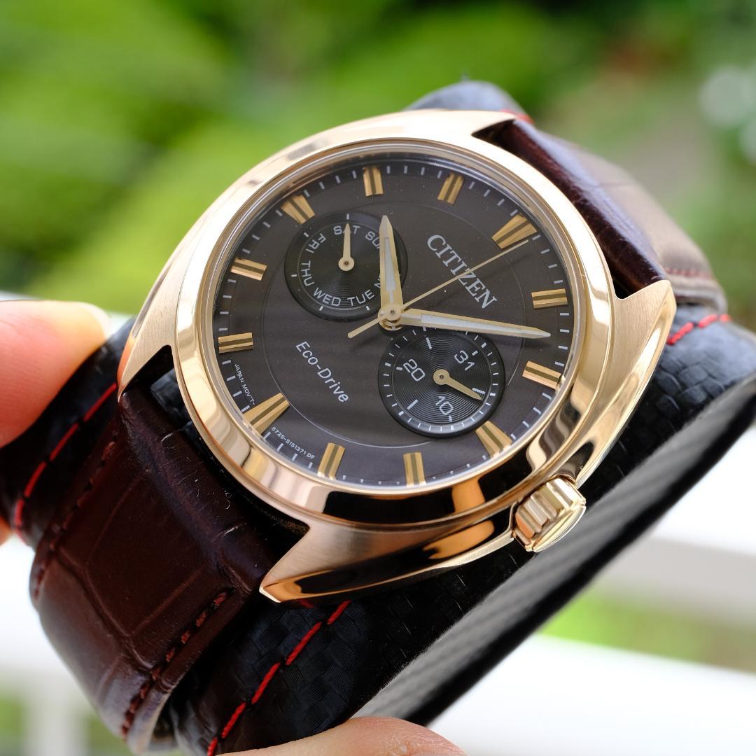 CITIZEN BU4013-07H eco drive Gold 美品