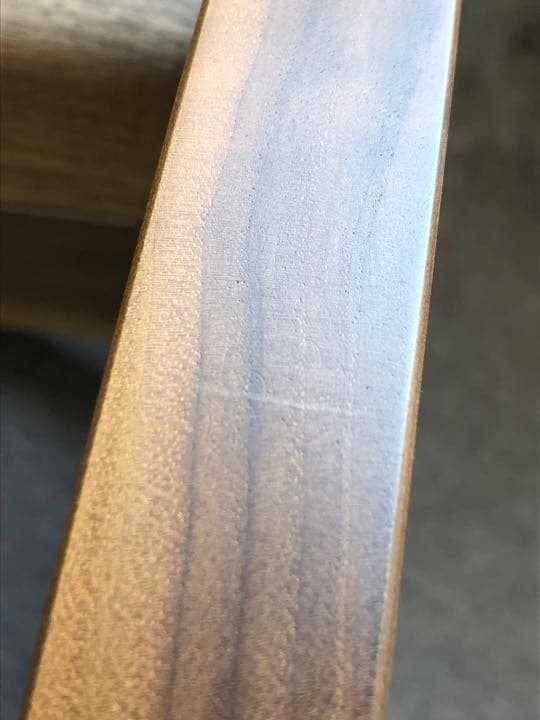 ☆ 送料無料 試作品100丸カラフル無垢材 国産折脚テーブル ☆