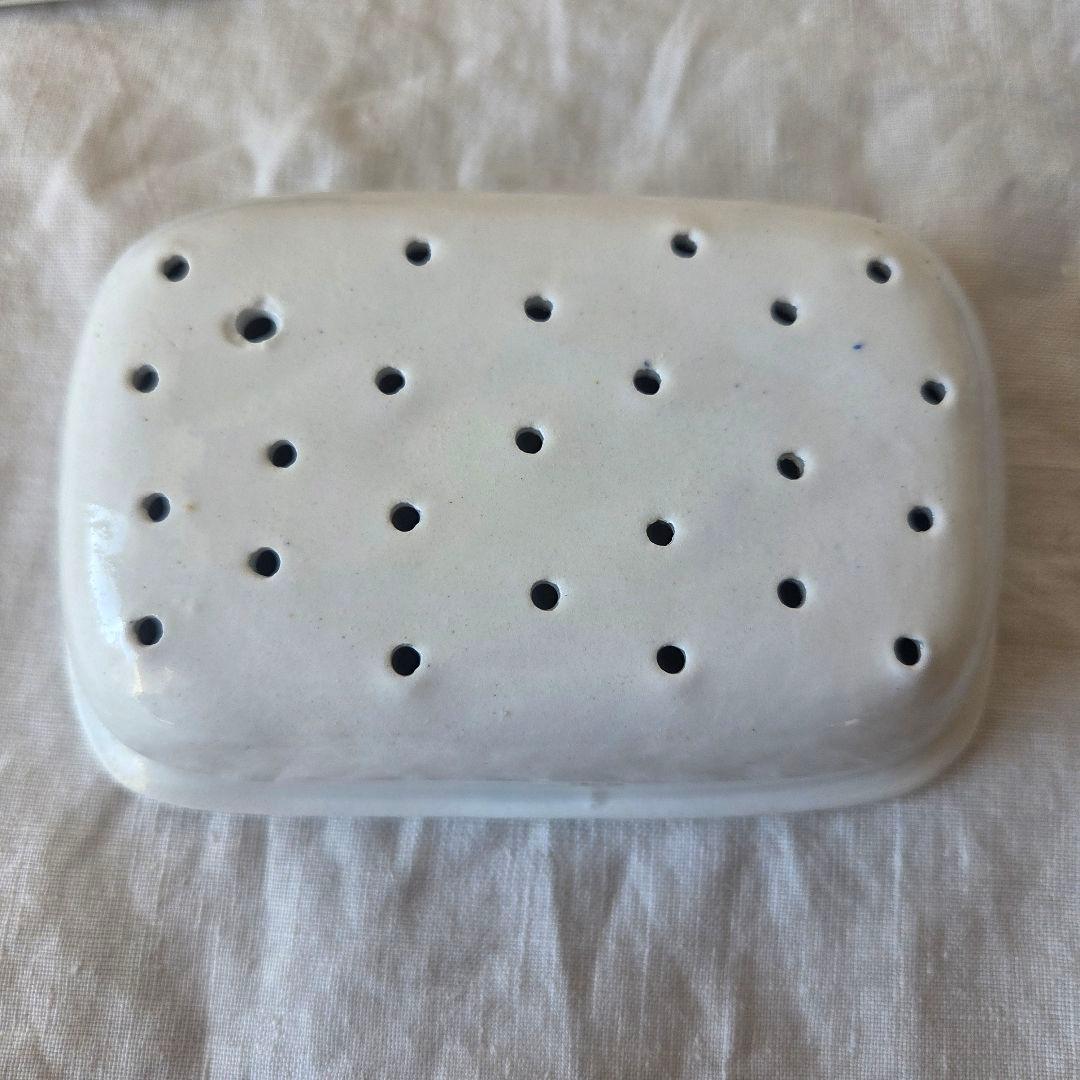 フランス　アンティーク　石鹸入れ