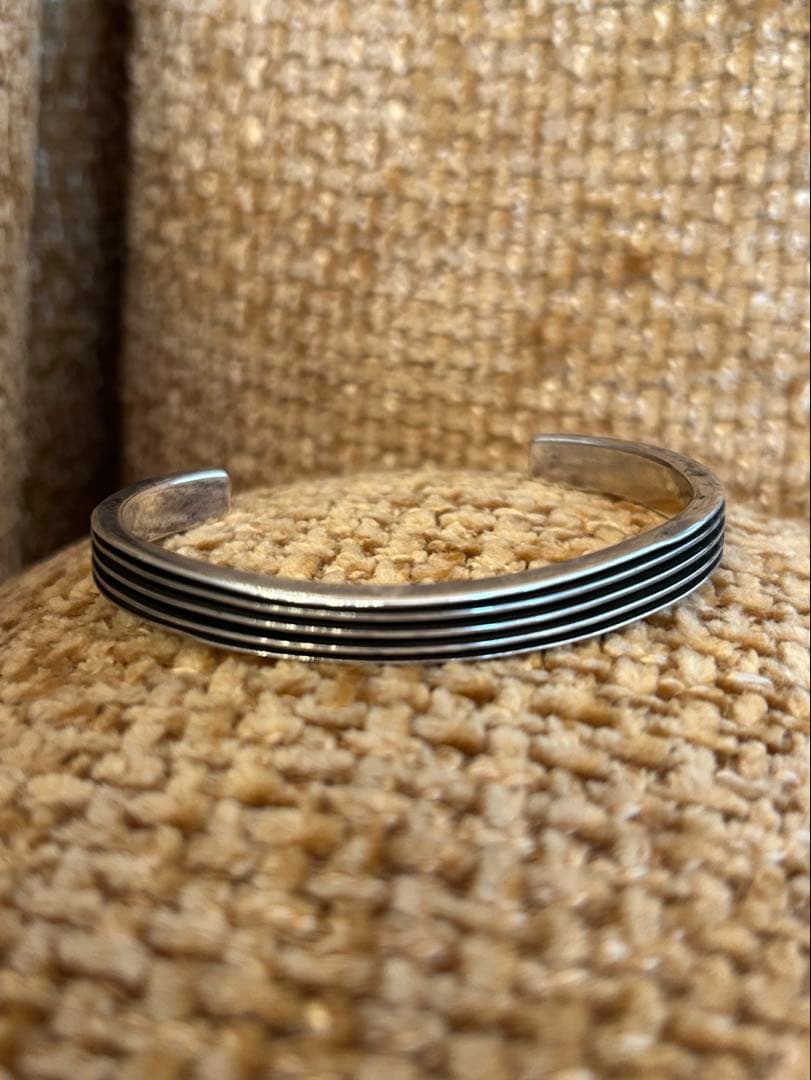 ナバホFrancis Jonesフランシスジョーンズ エッジプレートブレスレット