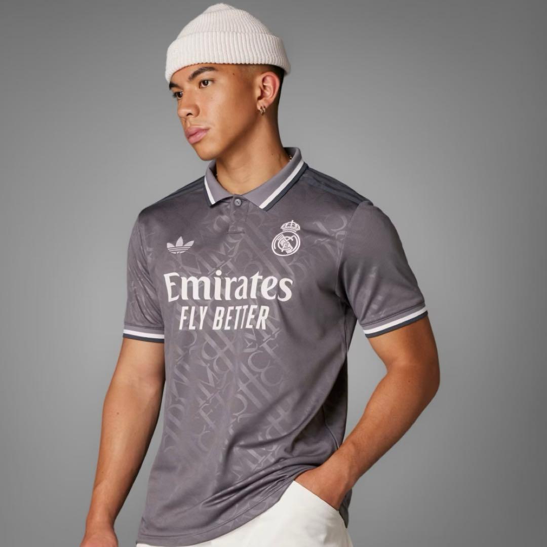 Real Madrid 24-25 L グレー レアル•マドリード
