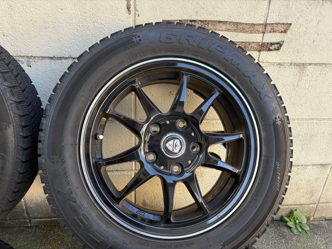 リョウヘイ中古GB8フリード スタッドレスセット 新品布製タイヤチェーン