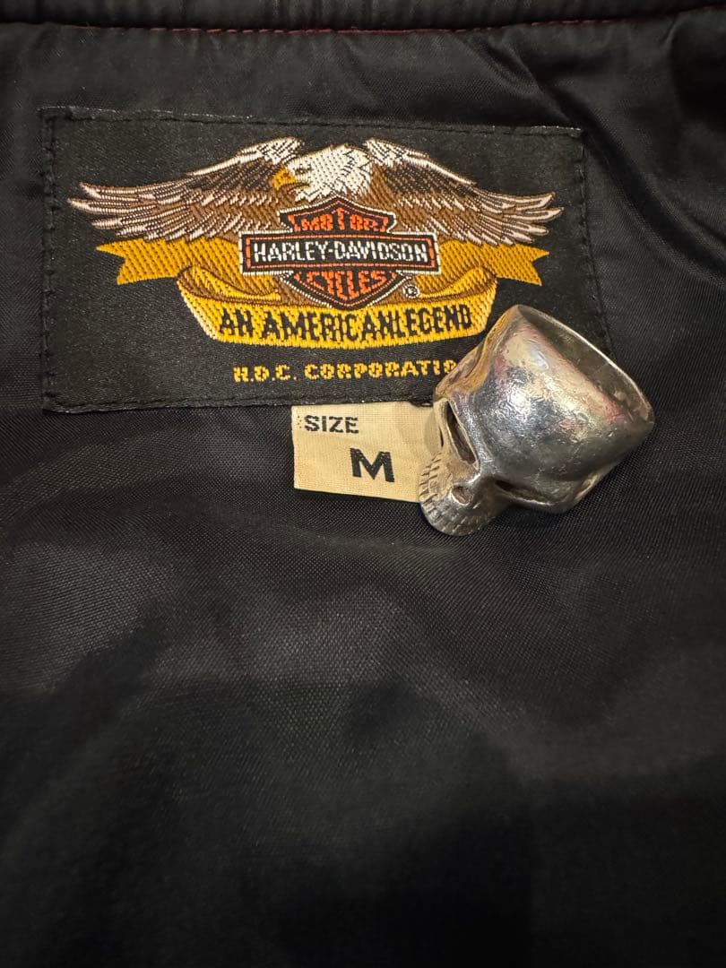 90s MA-1 Harley-Davidsonフライトジャケット