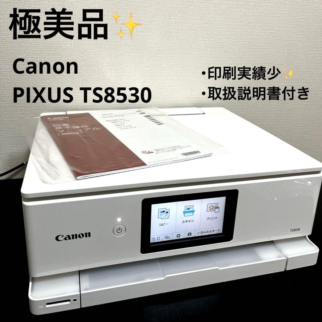 【美品】Canon プリンター インクジェット複合機 PIXUS TS8530