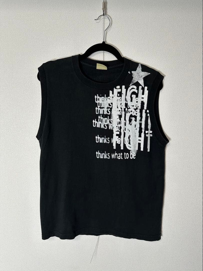 トップス words graphics tunk top