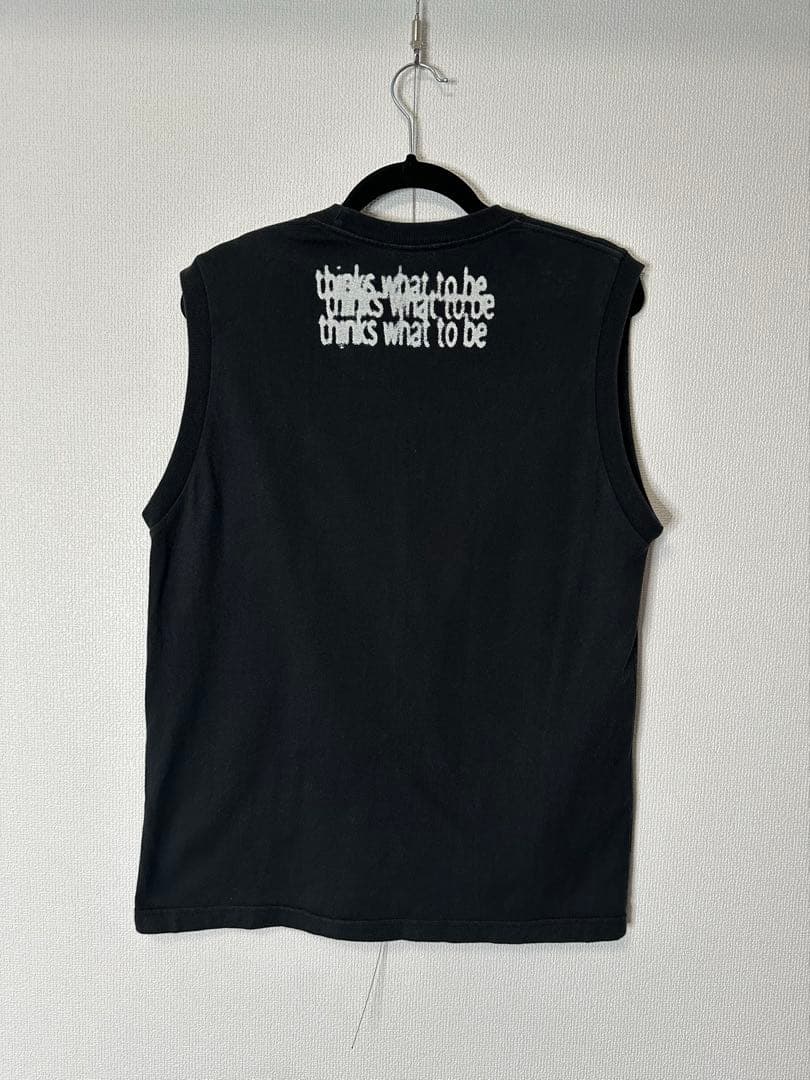 トップス words graphics tunk top