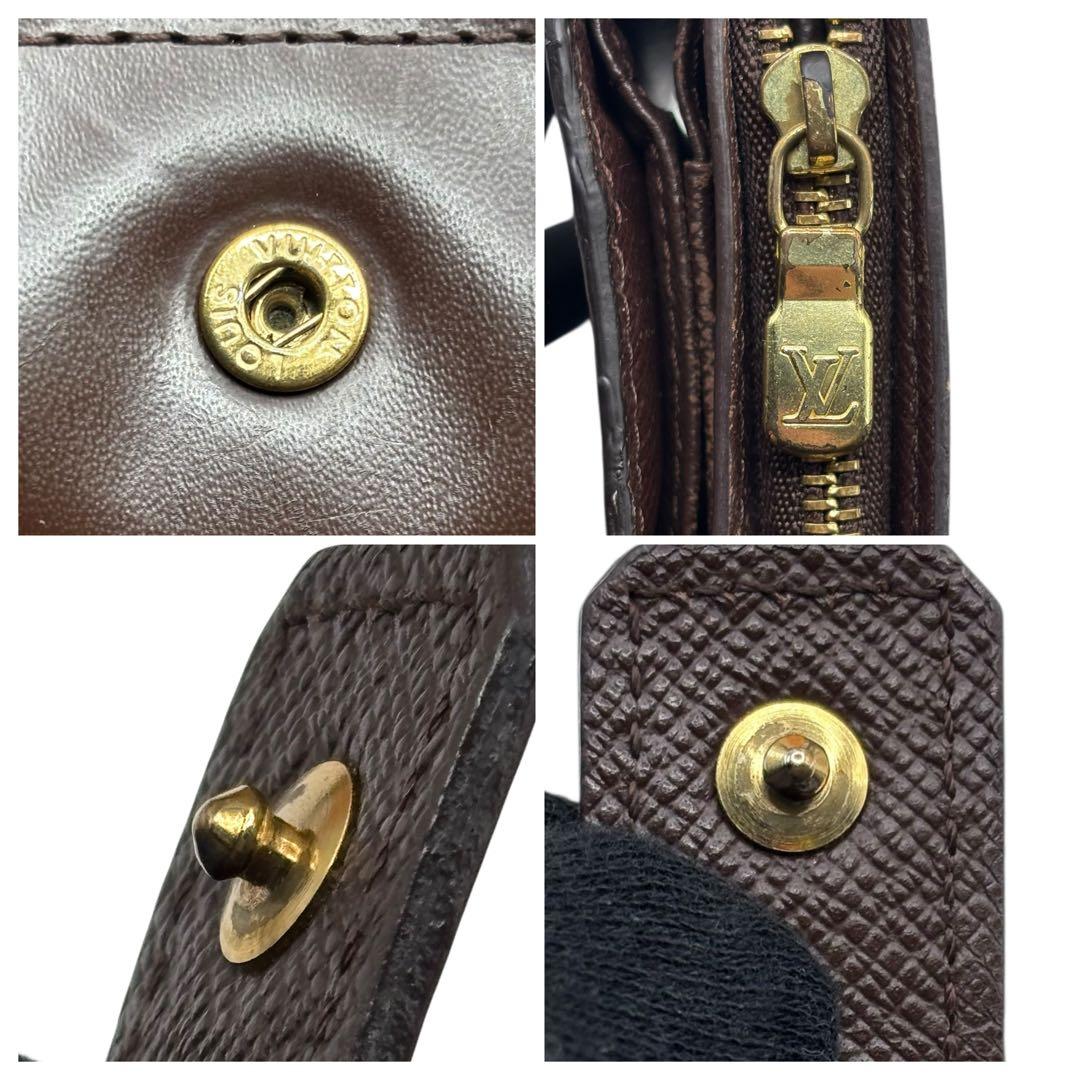 LOUIS VUITTON 財布 ダミエ コンパクトジップ N61668