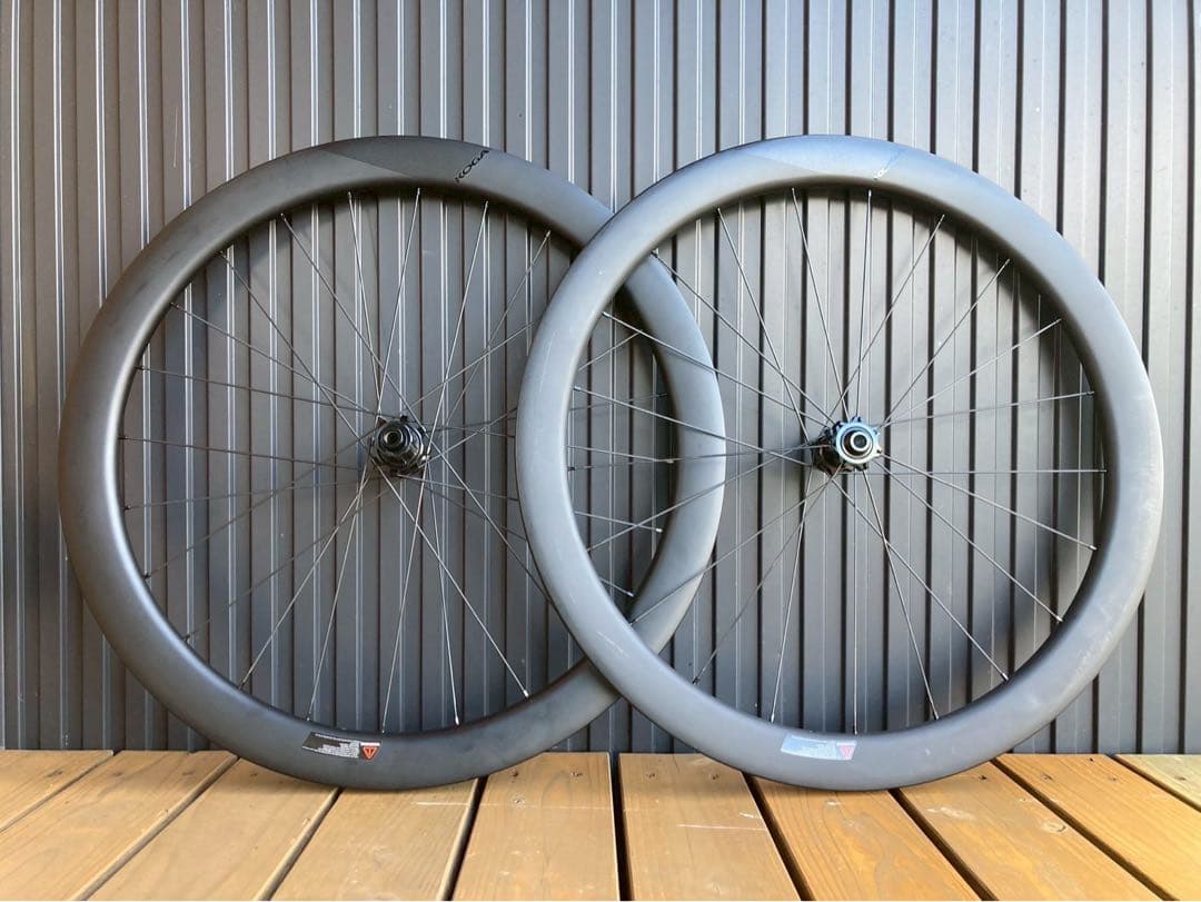 し*。様 KOGA カーボンホイール 50mm チューブレスレディ ディスクブレ
