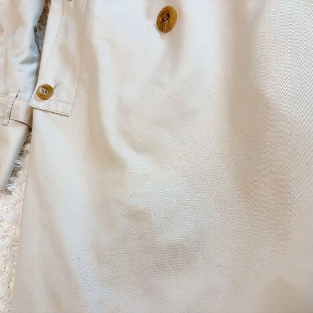 美品✨アクアスキュータム トレンチコート ブルーライナー サイズ8 ベージュ