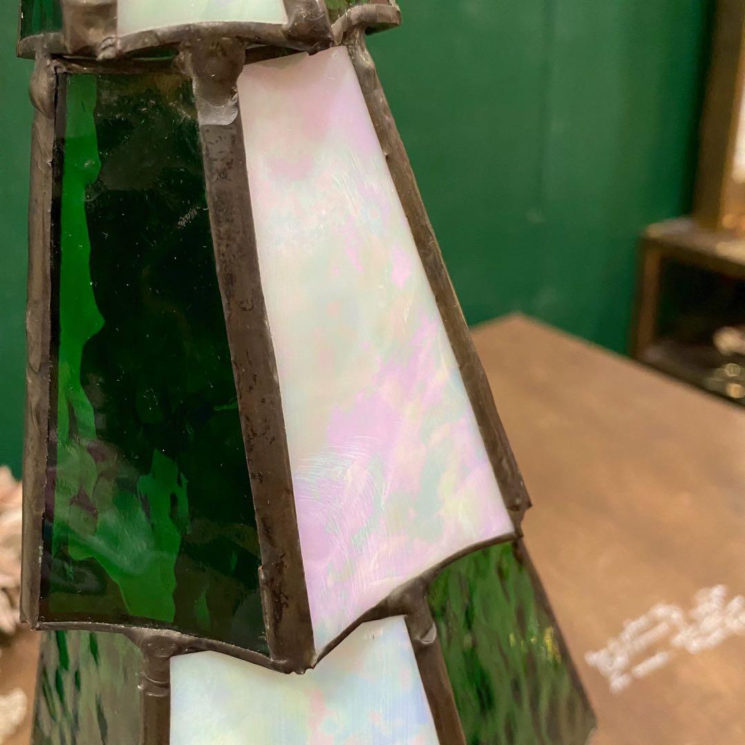 ステンドグラス フロアスタンド ランプ インテリア クリスマスツリー