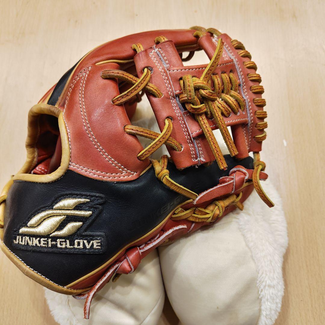 ジュンケイ 軟式仕様 内野手用 グローブ オーダー JUNKEI グラブ 日本製
