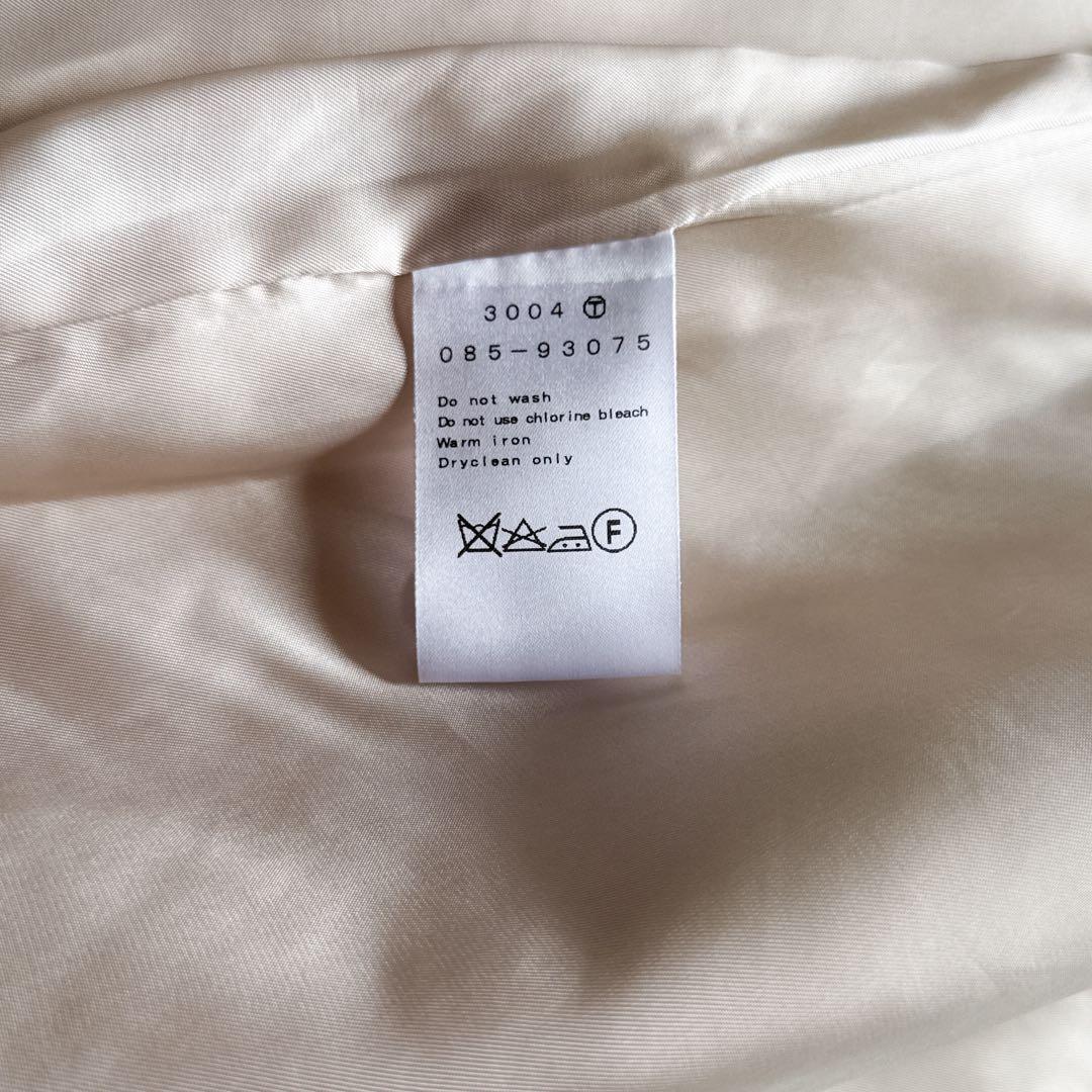 美品　ドレステリア　Super140's ダブルチェスターコート　ロングコート