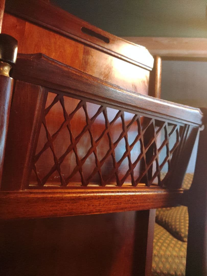 希少　koizumi ウッドラック　格子　コイズミ　アンティーク　ヴィンテージ