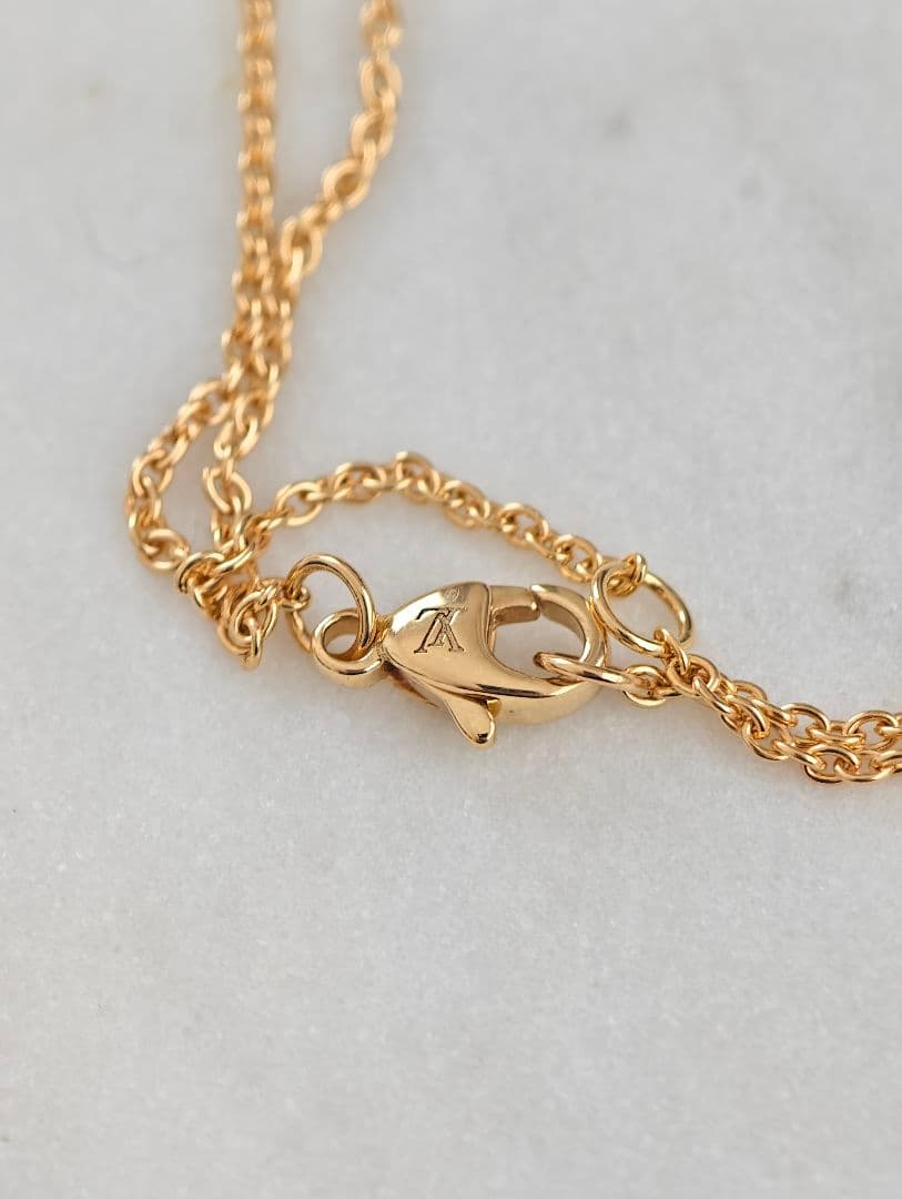 ヴィトン パンダンティフ アンプラント ネックレス 750(YG) 6.7g