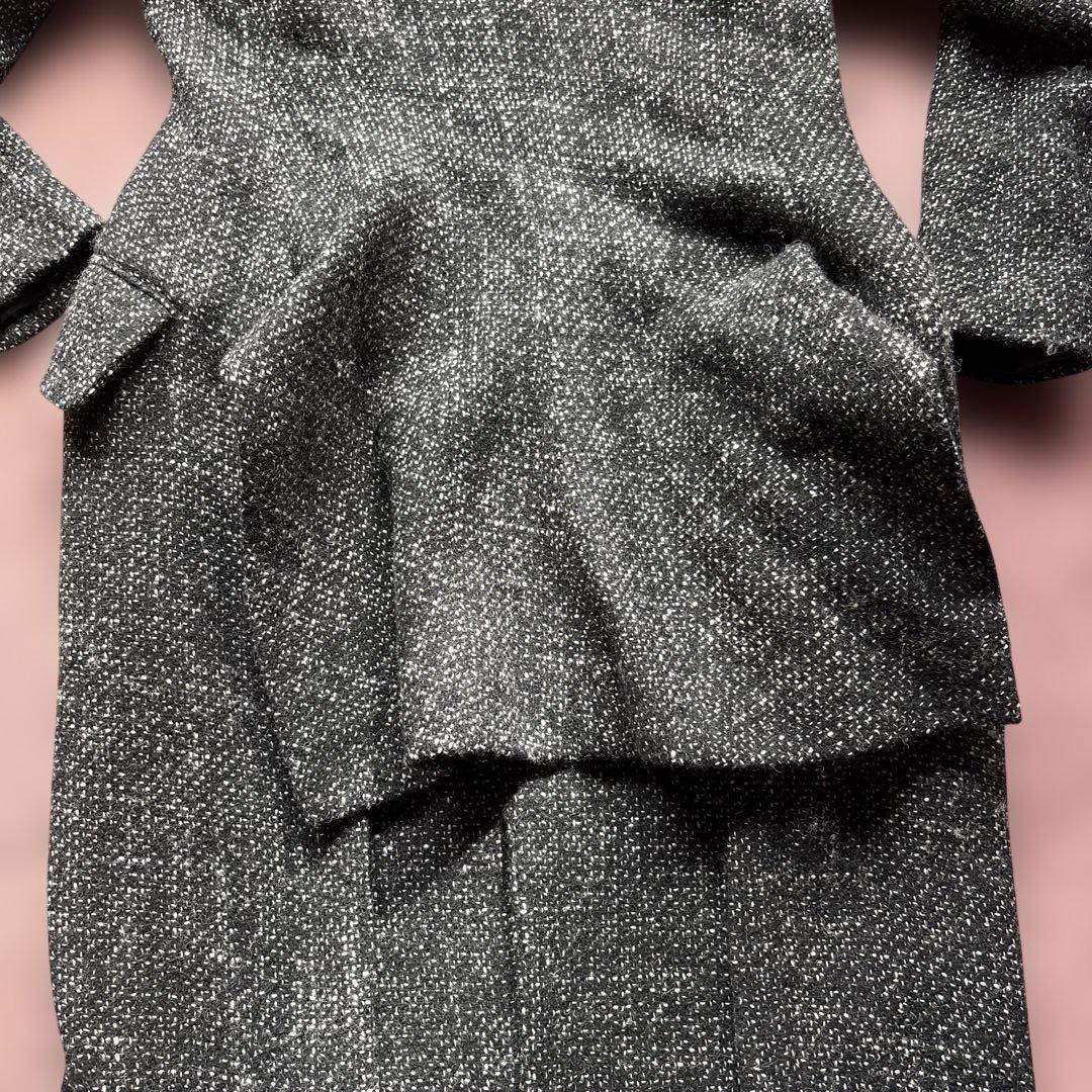 ヨウジヤマモトウールアシンメトリーロングコート