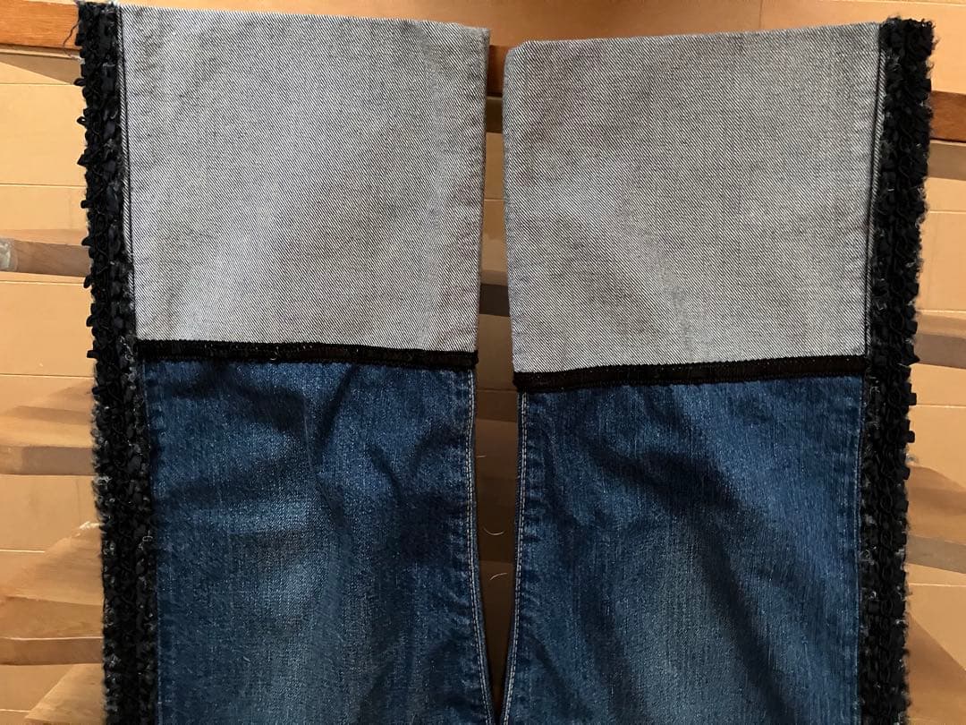 JUNYA WATANABE コムデギャルソンデニム スパンコール装飾【最終】