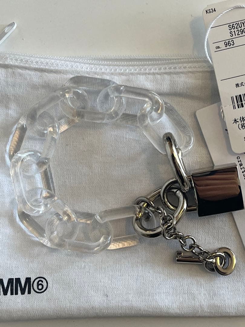 新品未使用　MM6 マルジェラ　ブレスレット　バングル　ユニセックス