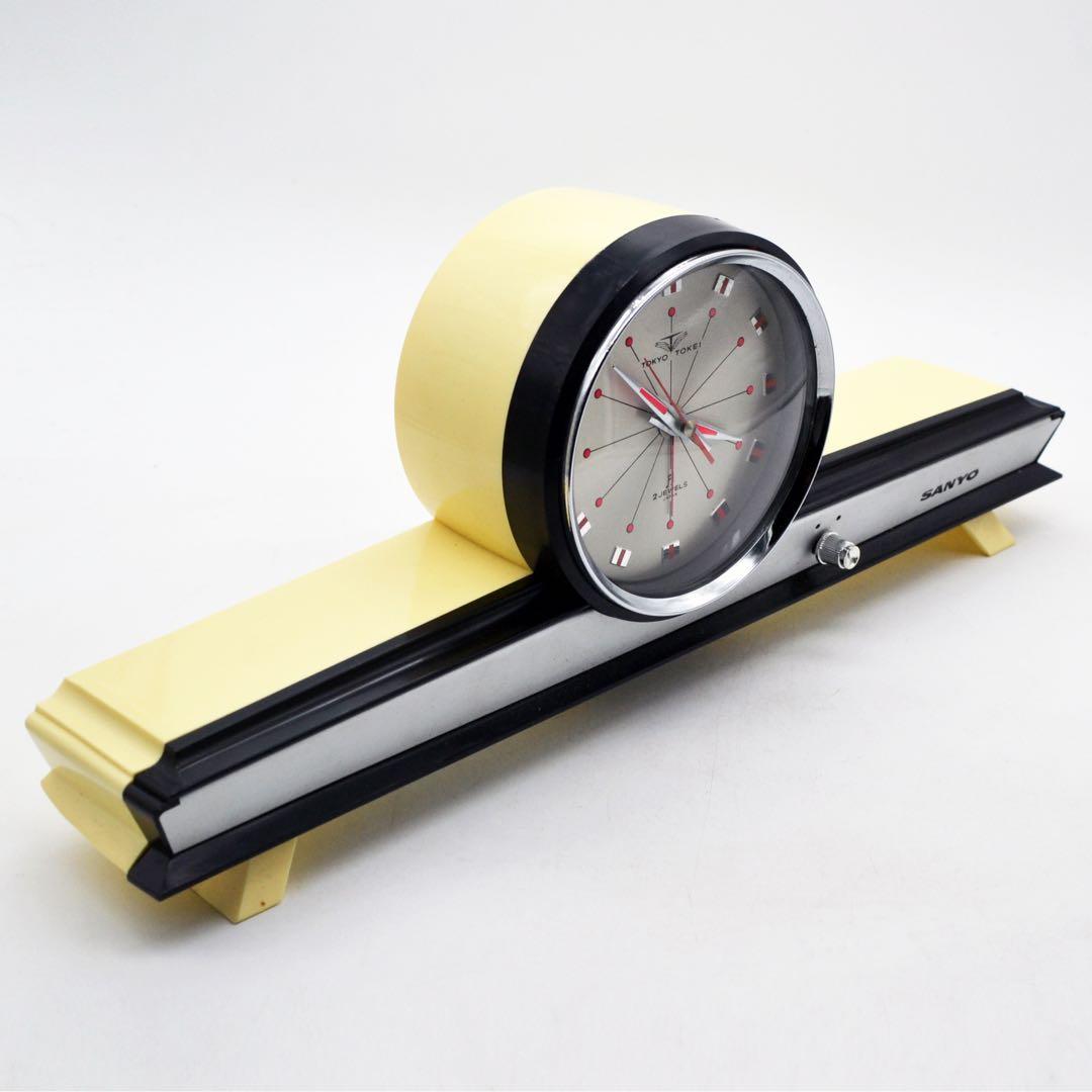 昭和レトロ　東京時計 SANYO 1969年(昭和44年)置き時計　オルゴール