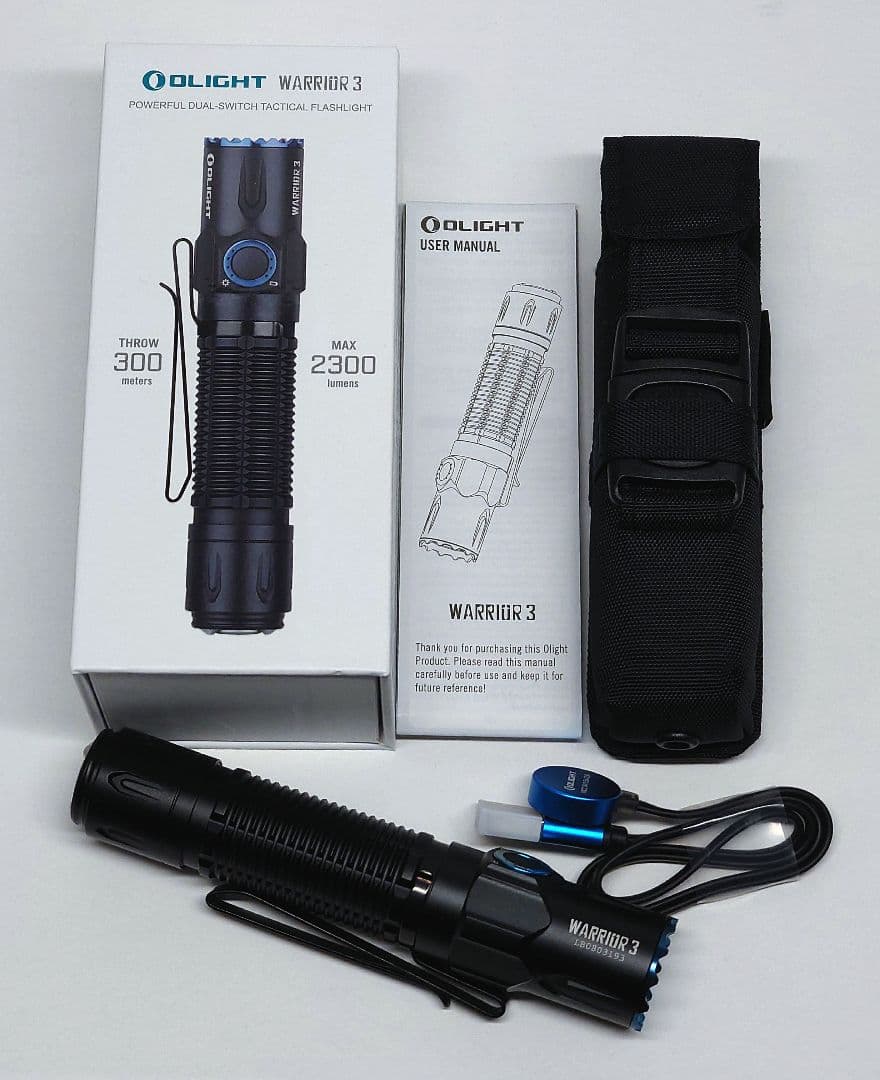 Olight Warrior 3 タクティカルライト