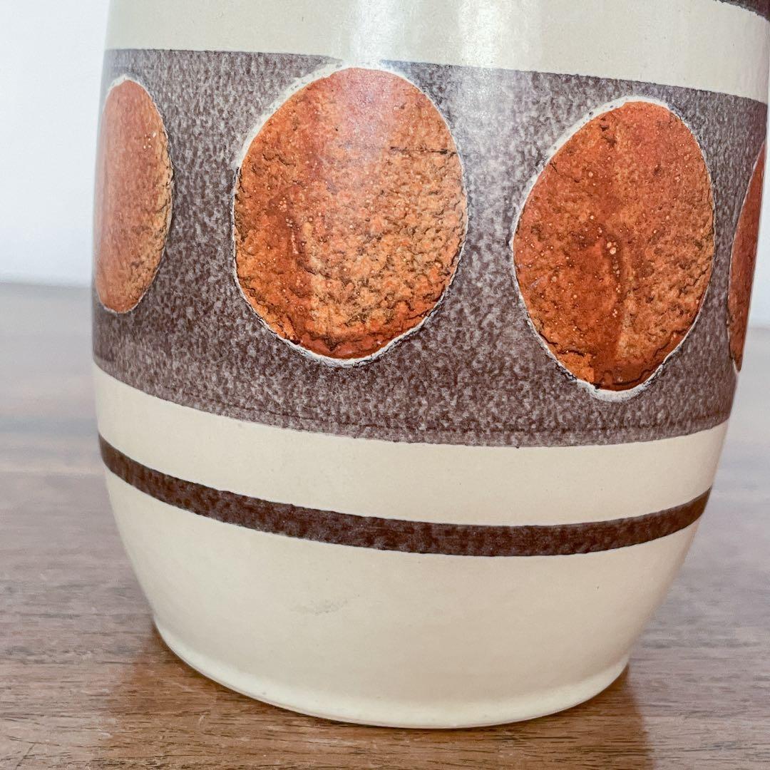 【東ドイツ Haldenslebenの花瓶】ミッドセンチュリー 293