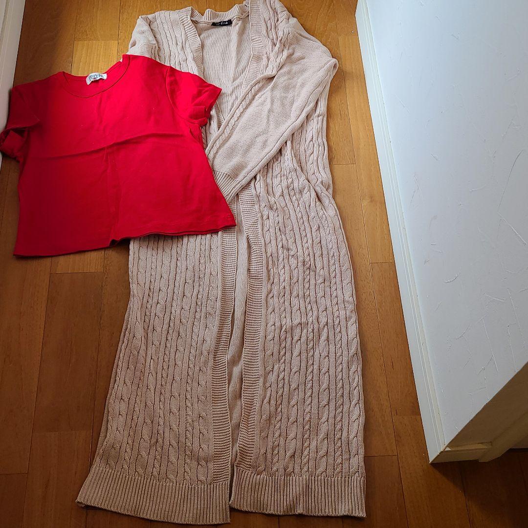 ★専用★ビーディングハート☆ベージュゴールド☆夏のセットアップおまけ付き