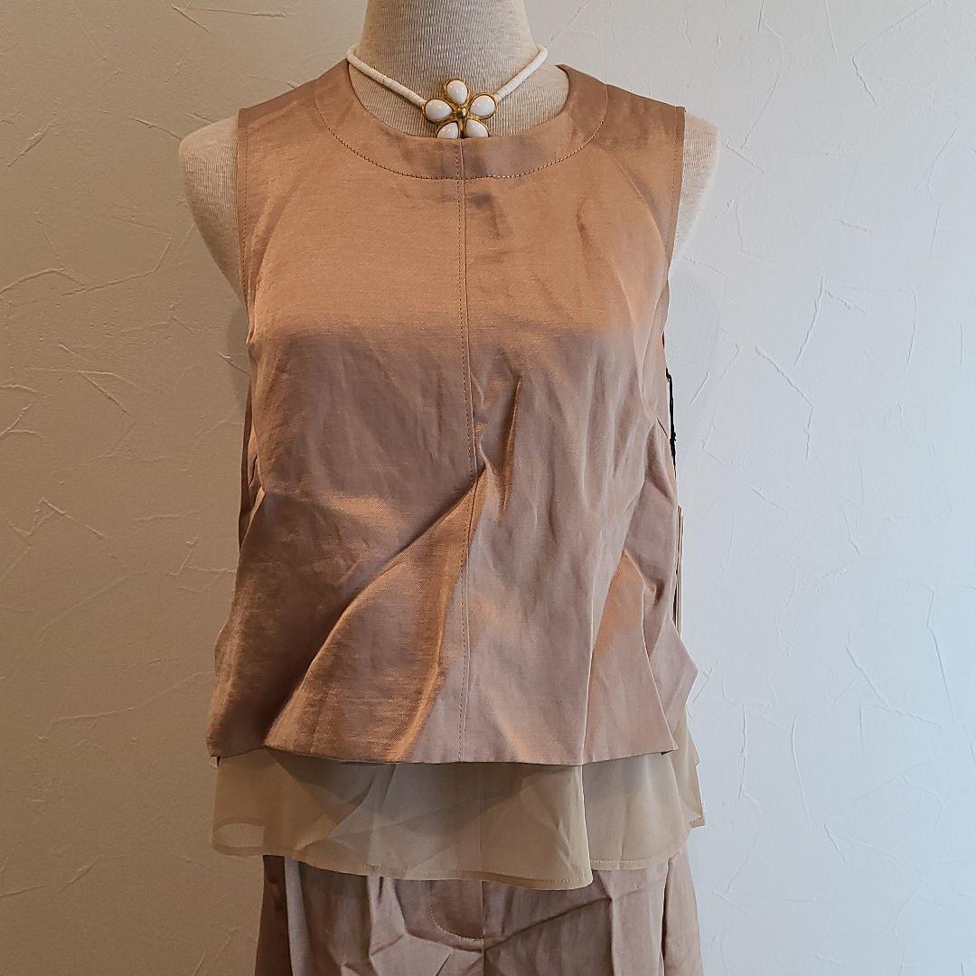 ★専用★ビーディングハート☆ベージュゴールド☆夏のセットアップおまけ付き