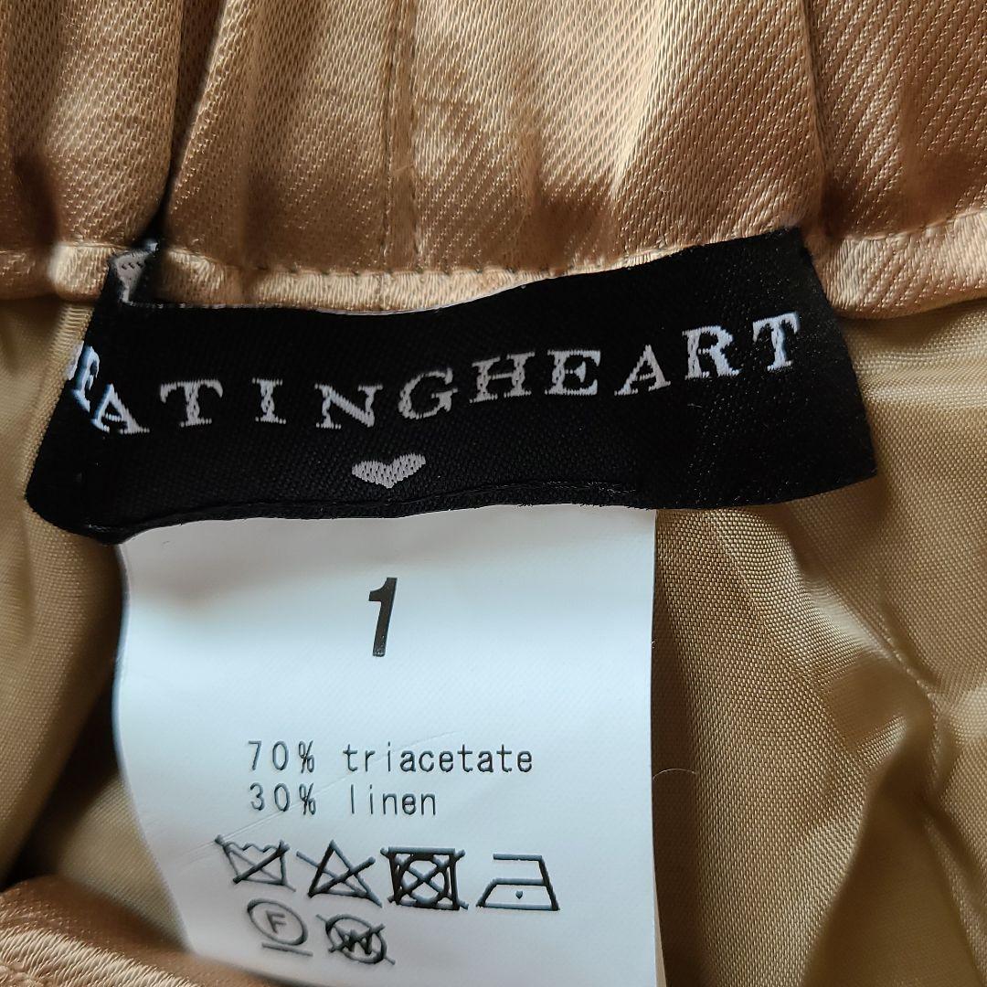 ★専用★ビーディングハート☆ベージュゴールド☆夏のセットアップおまけ付き