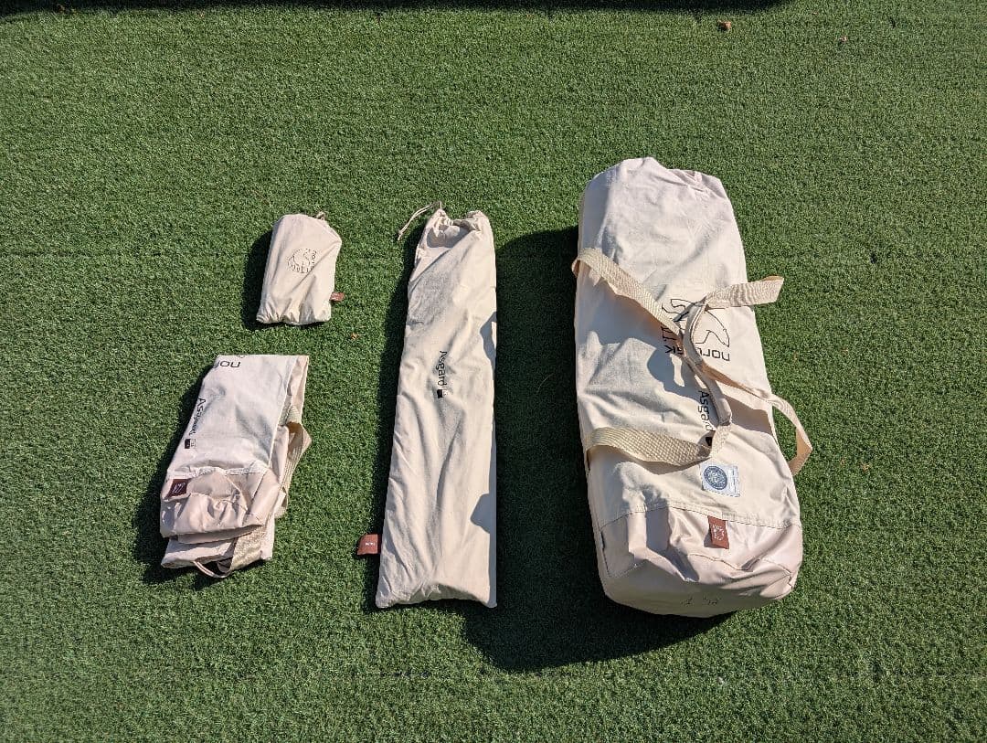 Asgard 12.6 テント & 専用ジップインフロア(ノルディスク純正品)