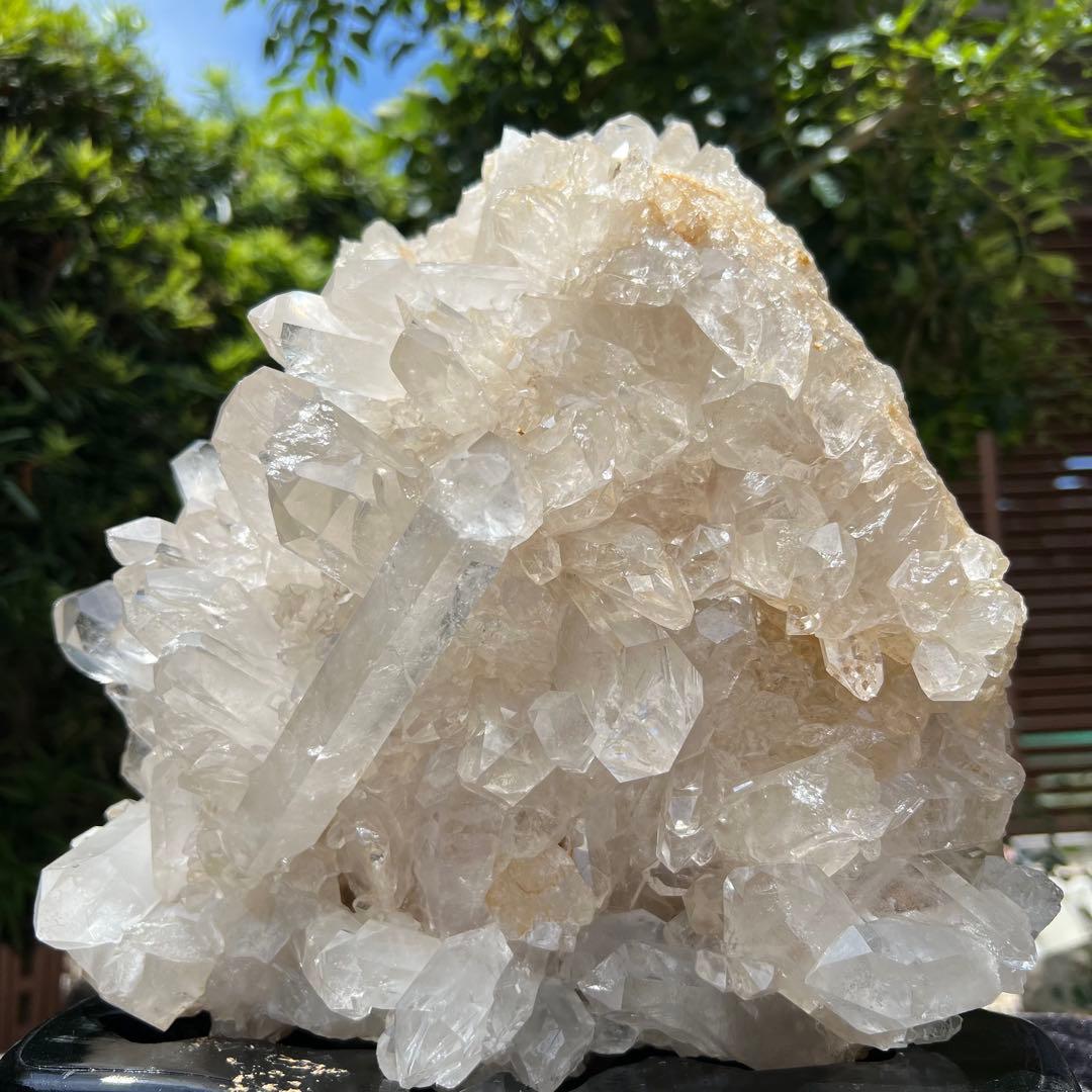 ☆超極大12.66kg！！☆超逸品☆存在際立つ美しい水晶群☆水晶クラスター 原石