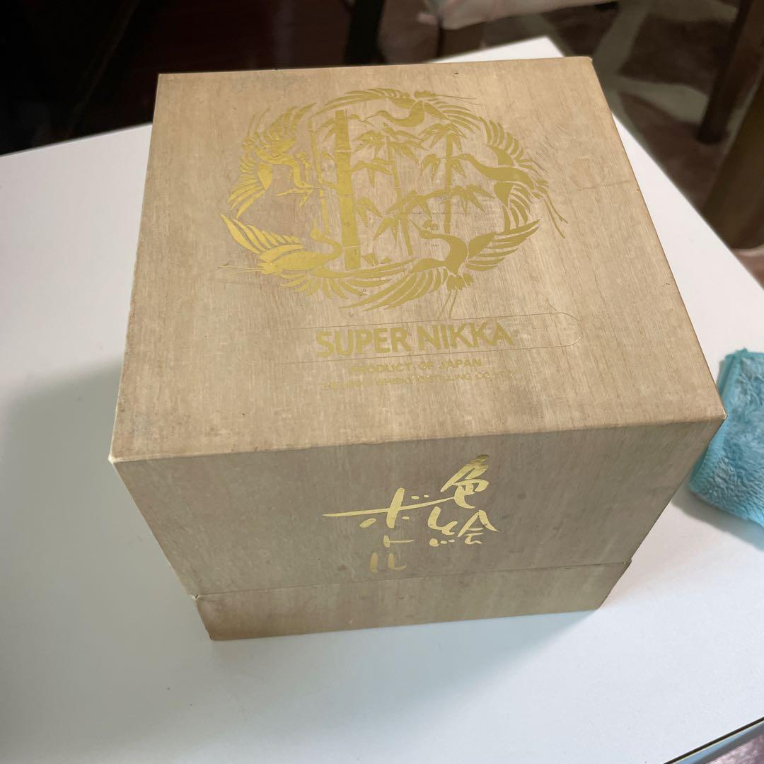 【未開栓】ニッカ　陶器　有田焼　色絵ボトル　ウイスキー　特級　ニッカウヰスキー