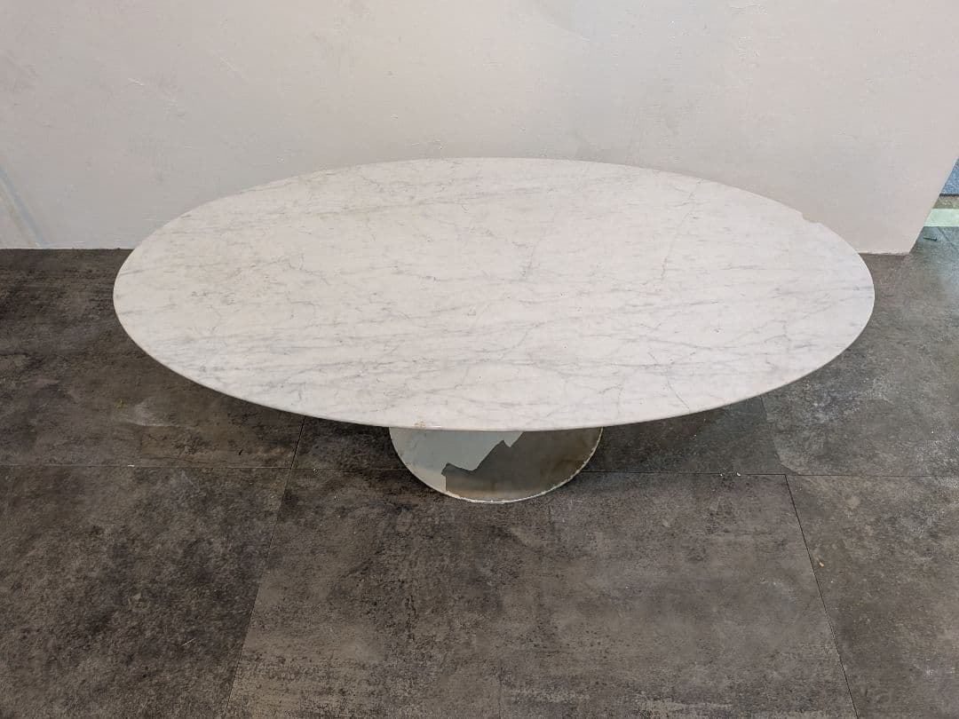 ノル knoll 楕円テーブル エーロ・サーリネン チューリップテーブル