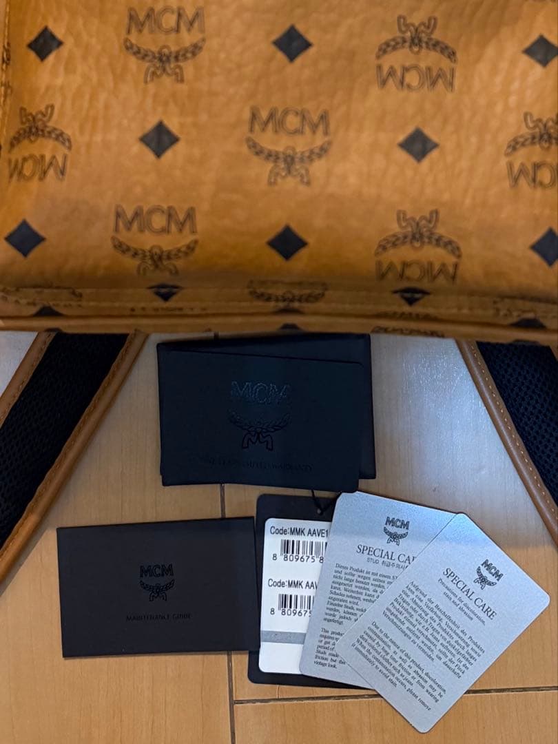 MCM Starkサイドスタッズ　リュック　バックパック　Ｓサイズ