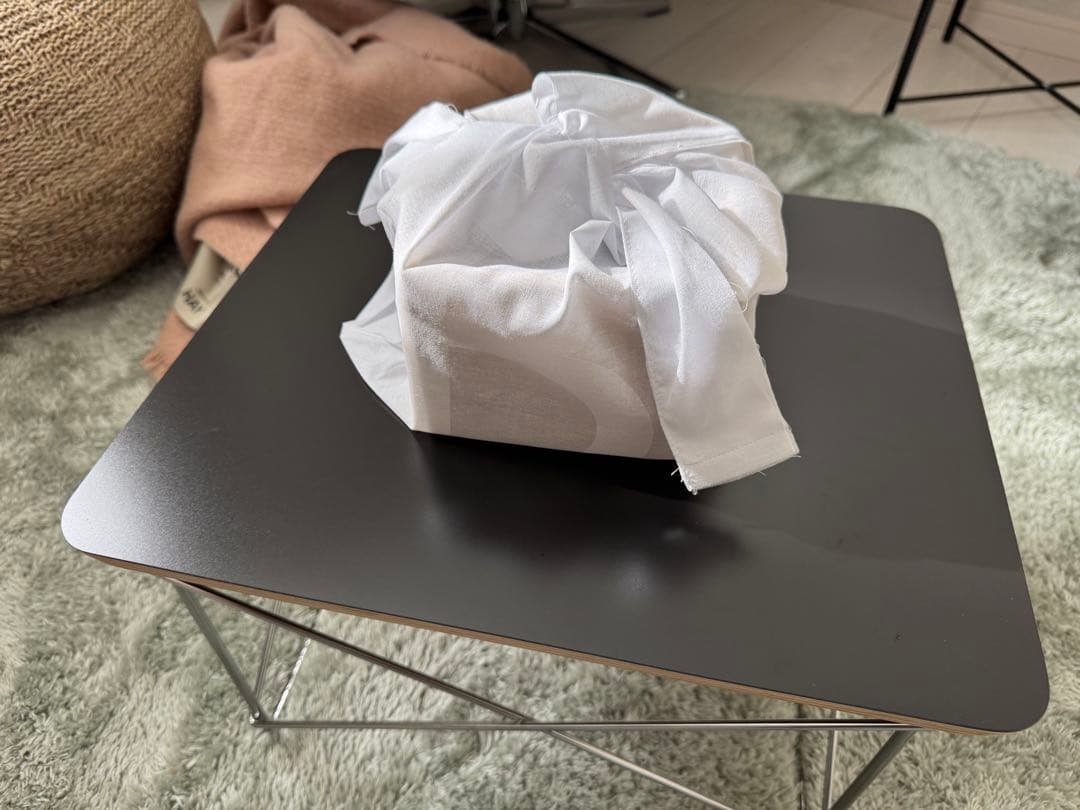 byoka ティッシュボックス ケース 黒 真鍮Tissue Box Black