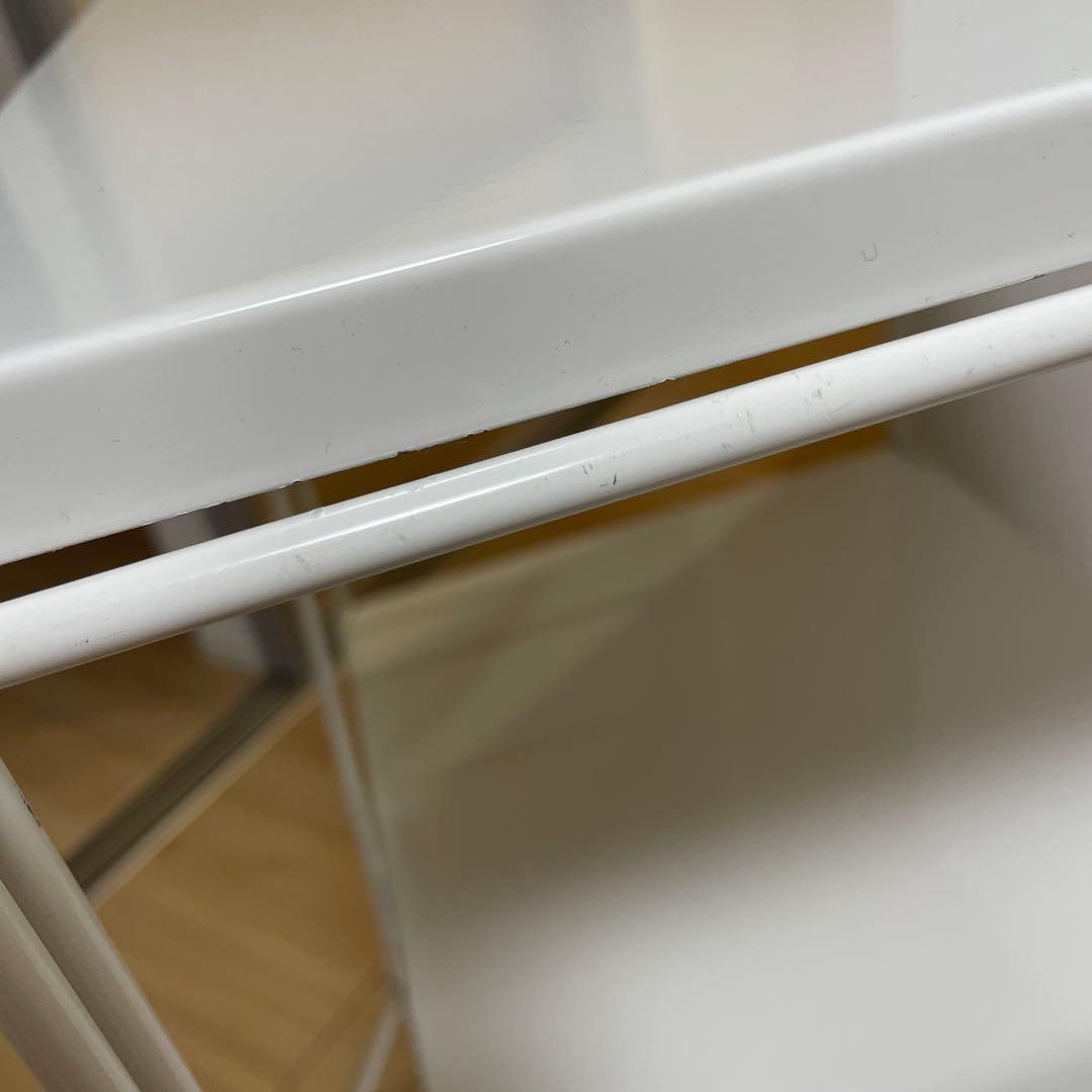 無印良品　スチールユニットシェルフ・スチール棚セット・小・ライトグレー