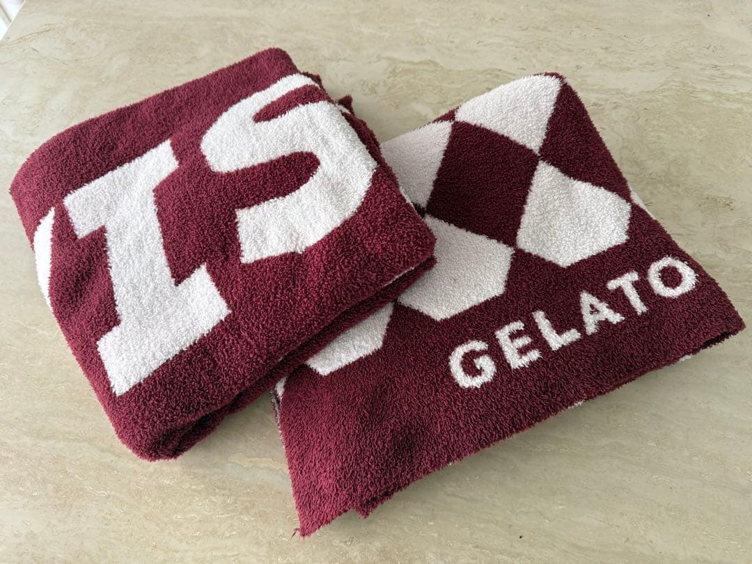 【限定】GELATO PIQUE ×ヴィッセル神戸 ブランケット２枚