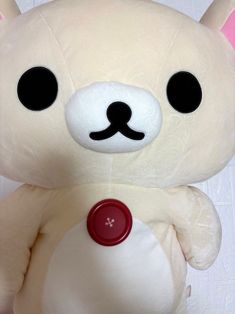 【美品】コリラックマ超特大ぬいぐるみ　LL サンエックス　レトロ