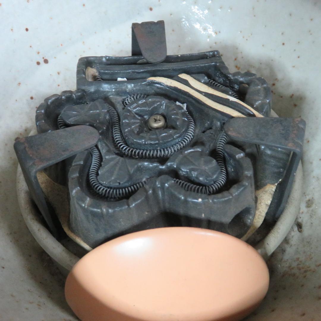 風炉釜 風炉型 電熱器 野々田商店 100V 410W 陶器