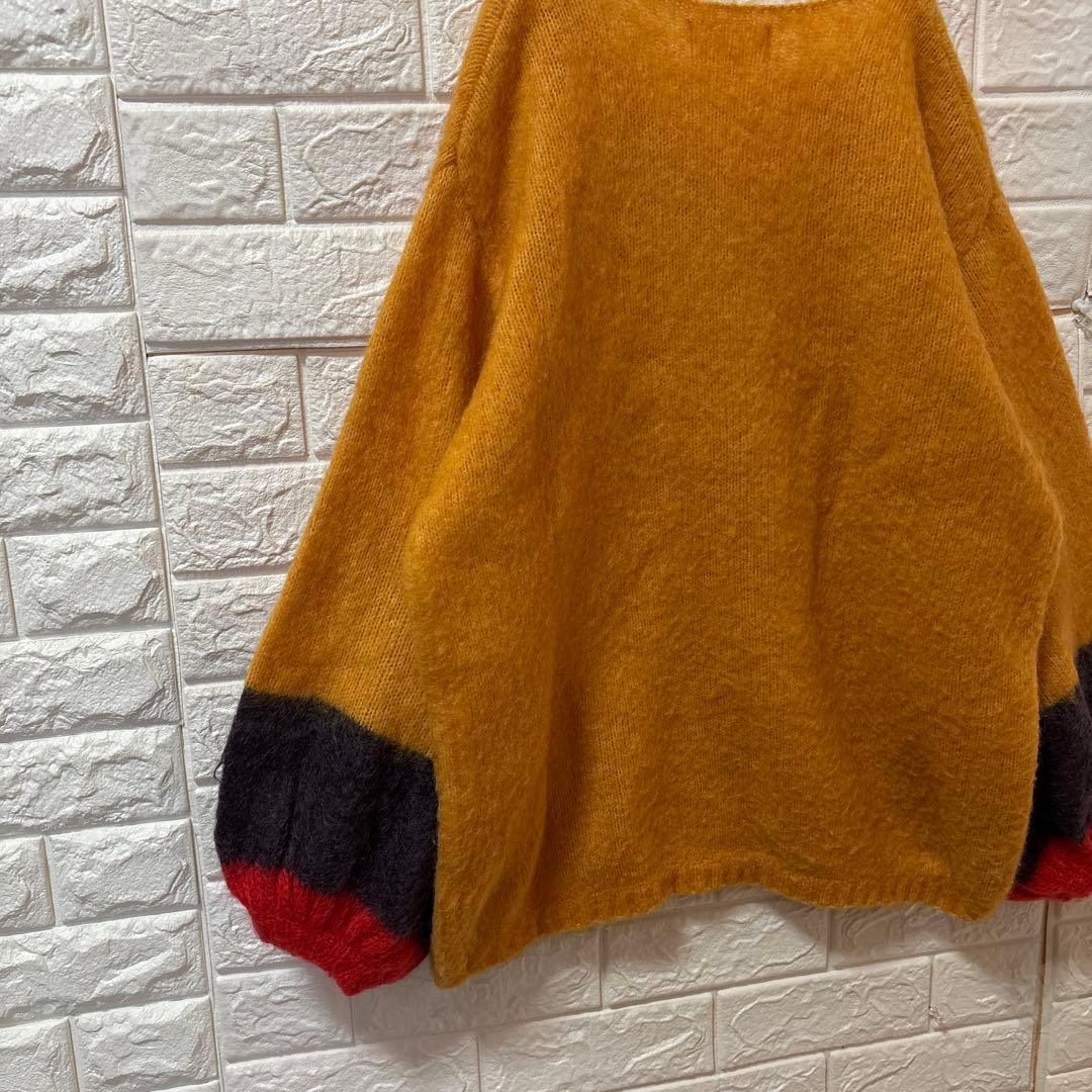 KiiRA キーラ バルーンスリーブ モヘヤ ミックス ニット セーター